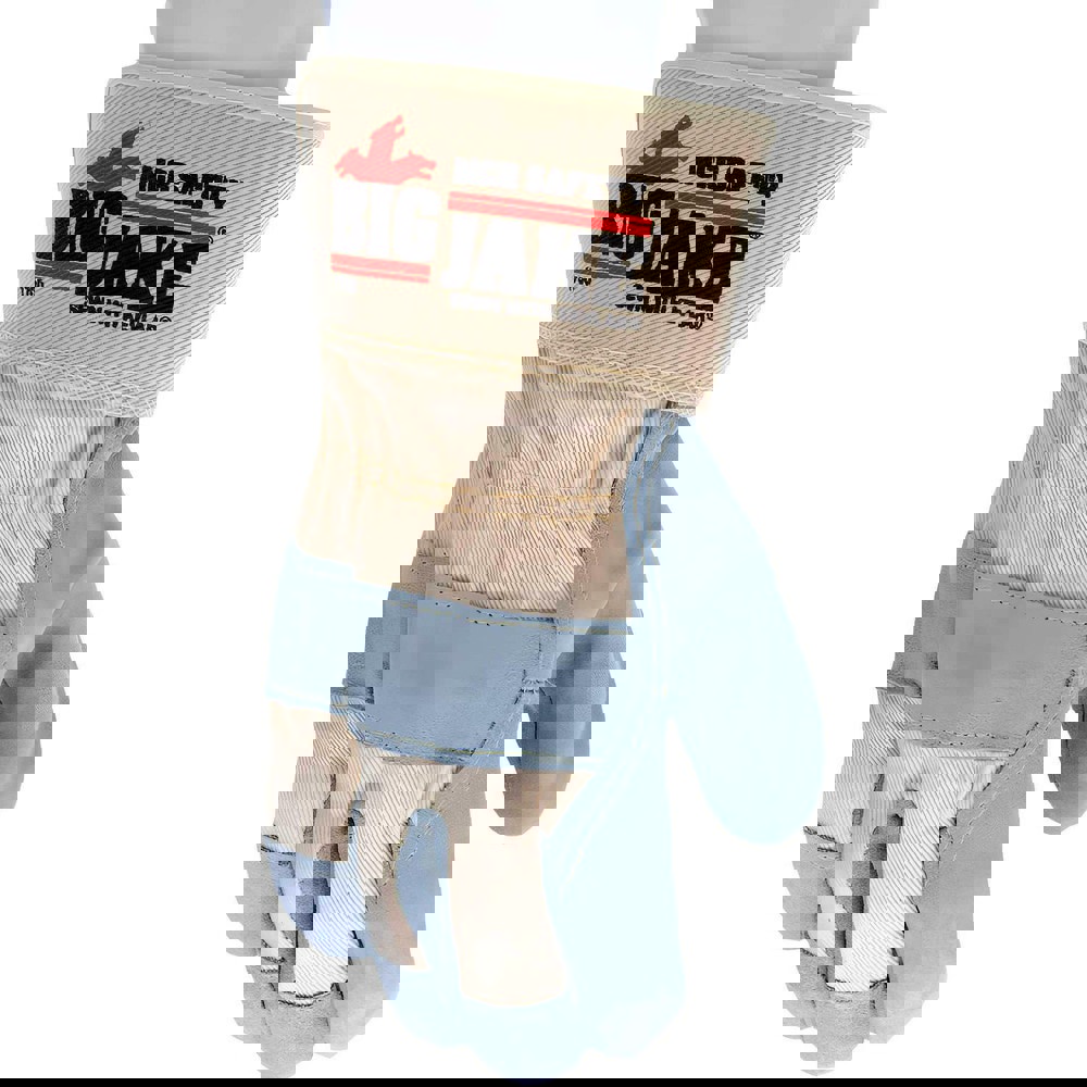 Gloves: Size XL, Jersey-Lined, Cowhide